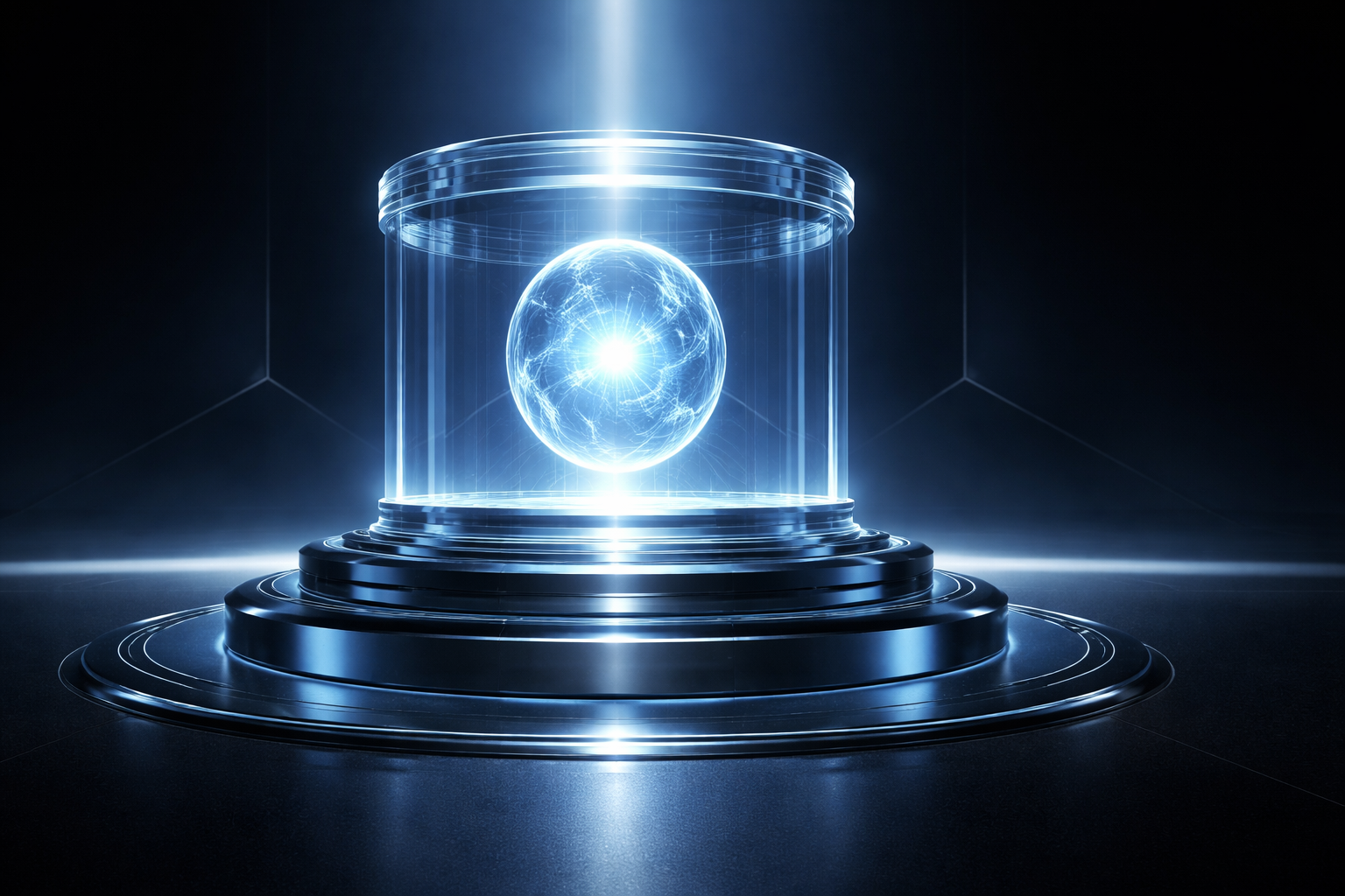 a modern crystal engine in space
